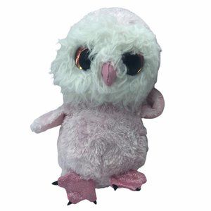 Lumo Stars Owl Pollo plush toy stuffed animal pink 7" 2018 Tactic Games